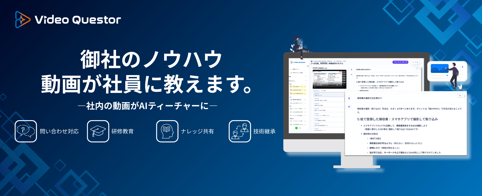 動画×生成AIツール　Video Questor