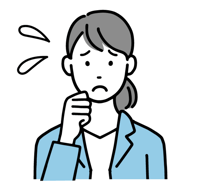 悩む人 悩む人