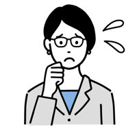 悩む人 悩む人