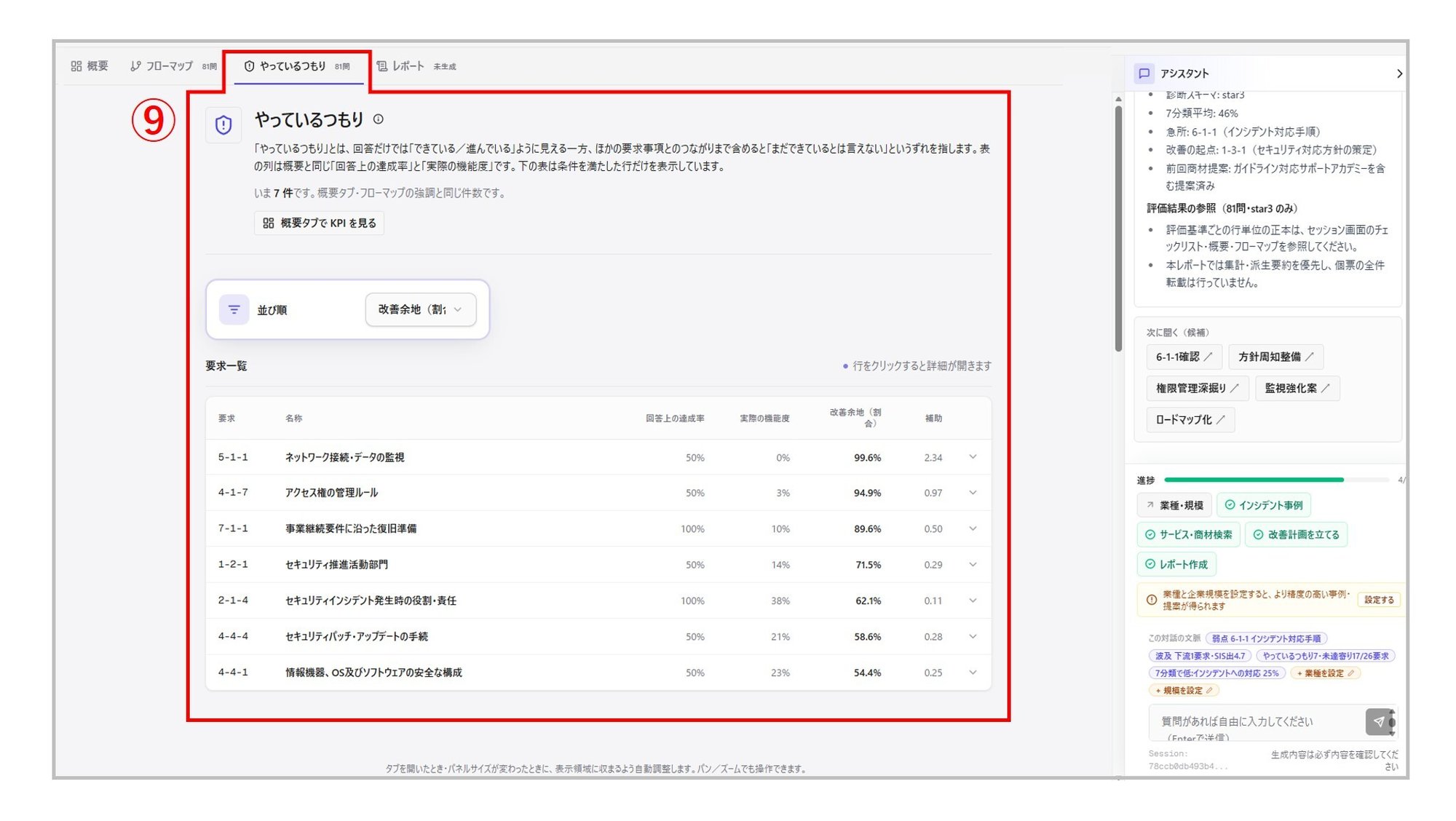 星3取得支援診断結果イメージ5-1 星3取得支援診断結果イメージ5-1