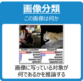 nVisionができること、画像分類
