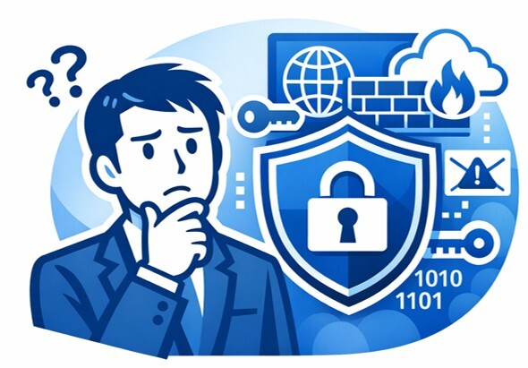 セキュリティ対策に悩む人