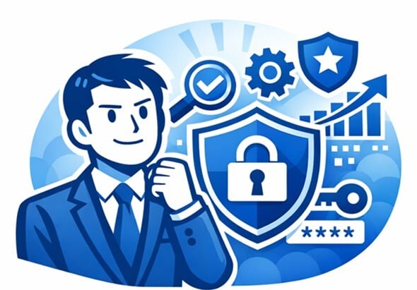 セキュリティ対策に取り組む人