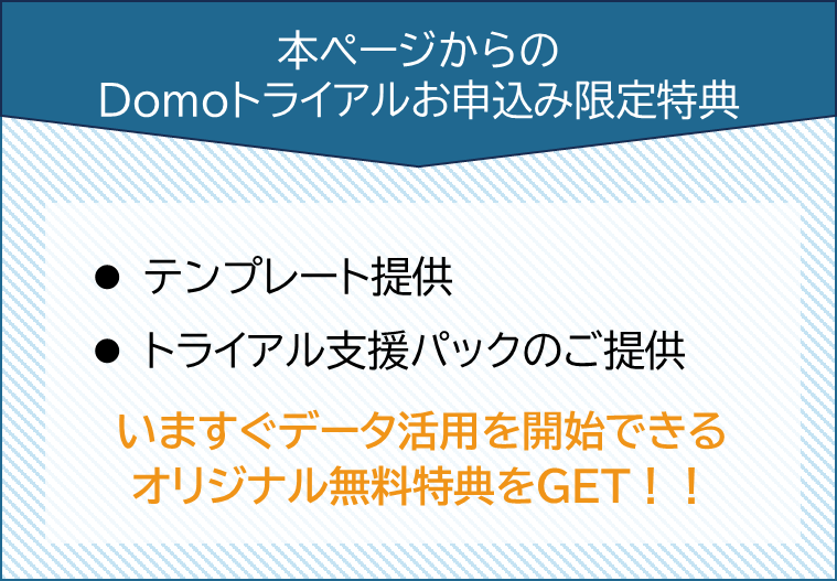 DomoトライアルNDIS申込限定特典